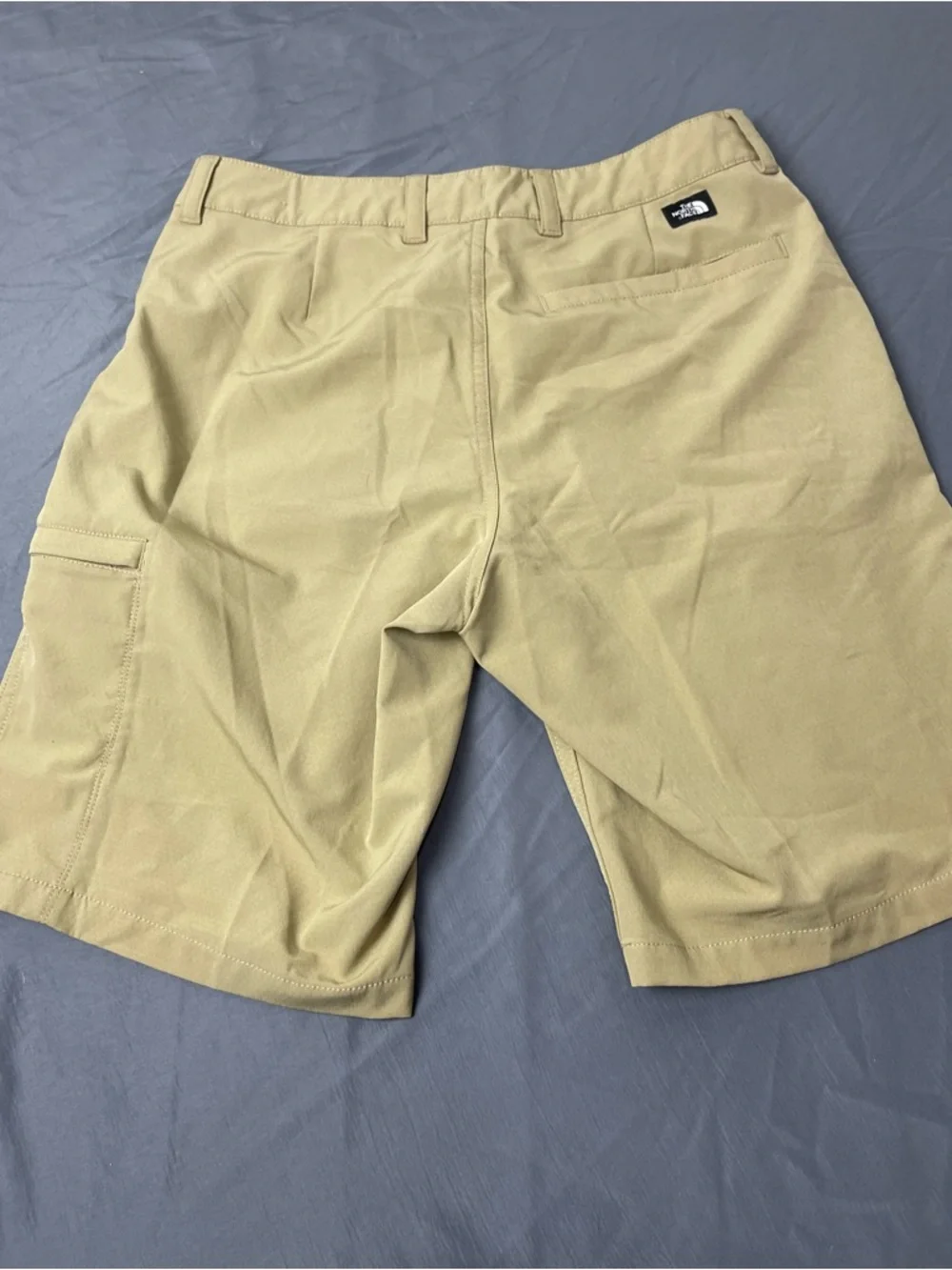 The North Face‎ FlashDry Tan Polyester Cargo Mens Hiking Short Size 30
